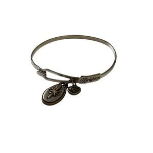 BRIGHTON ART & SOUL JOY TO THE WORLD BANGLE BRACELET NWT D23374 RTLS $34 HOLIDAY